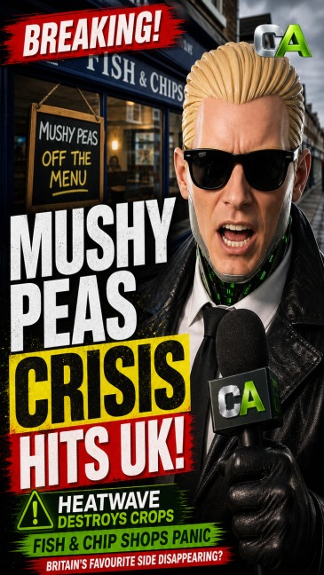 Scorching Heat Triggers Mushy Pea Panic